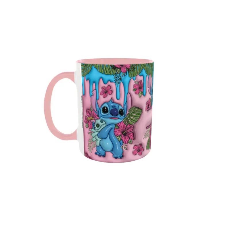 Stitch & angela, cana ceramica, 330ml, cgs1838